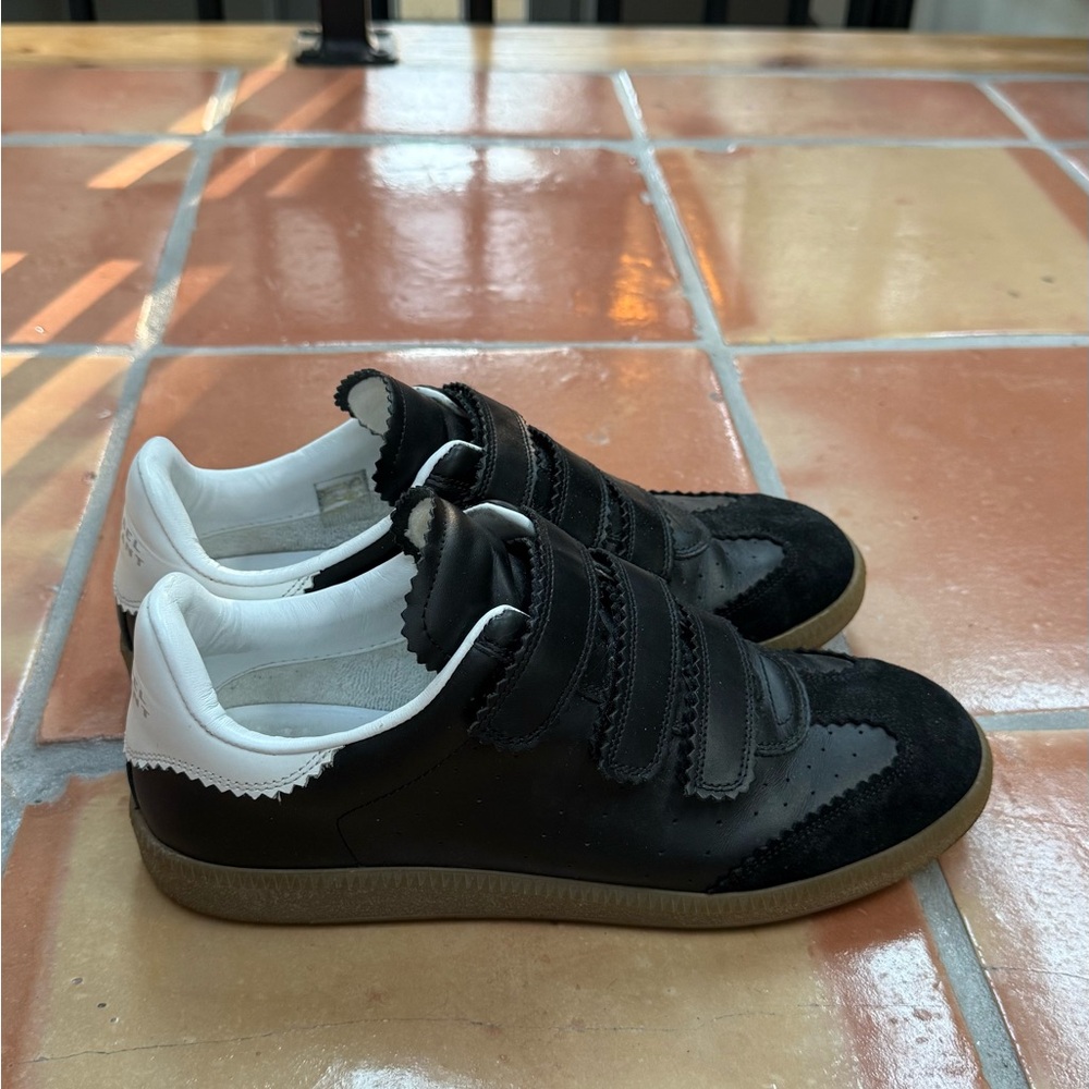 Isabel Marant Beth Black Sneakers - Picture 3 of 4